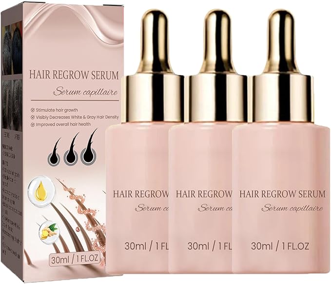 Hair Regrowth Serum for Nourishing and Strengthening