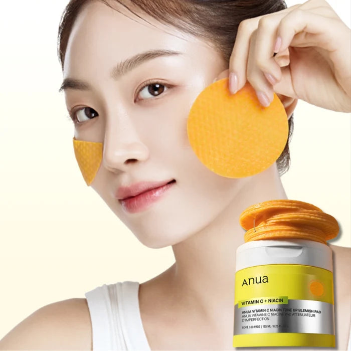 Anua – Vitamin C+ Niacin Tone Up Blemish Pad – 185 ml / 60 Pads