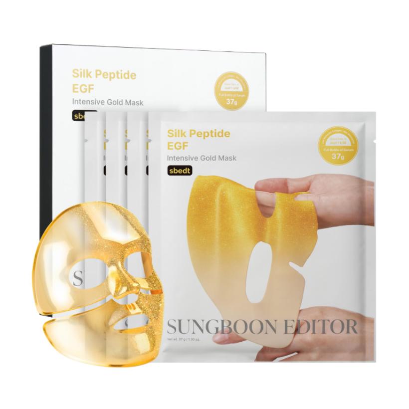 Sungboon Editor - Silk Peptide EGF Intensive Gold Mask, 1 sheet