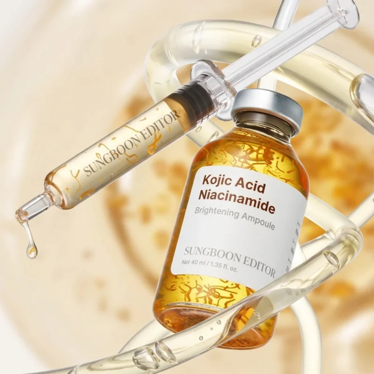 Sungboon Editor Kojic Acid Niacinamide Brightening Ampoule 40 ml