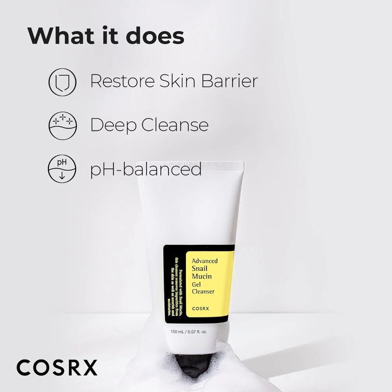 COSRX Advanced Snail Mucin Gel Cleanser 50 ml