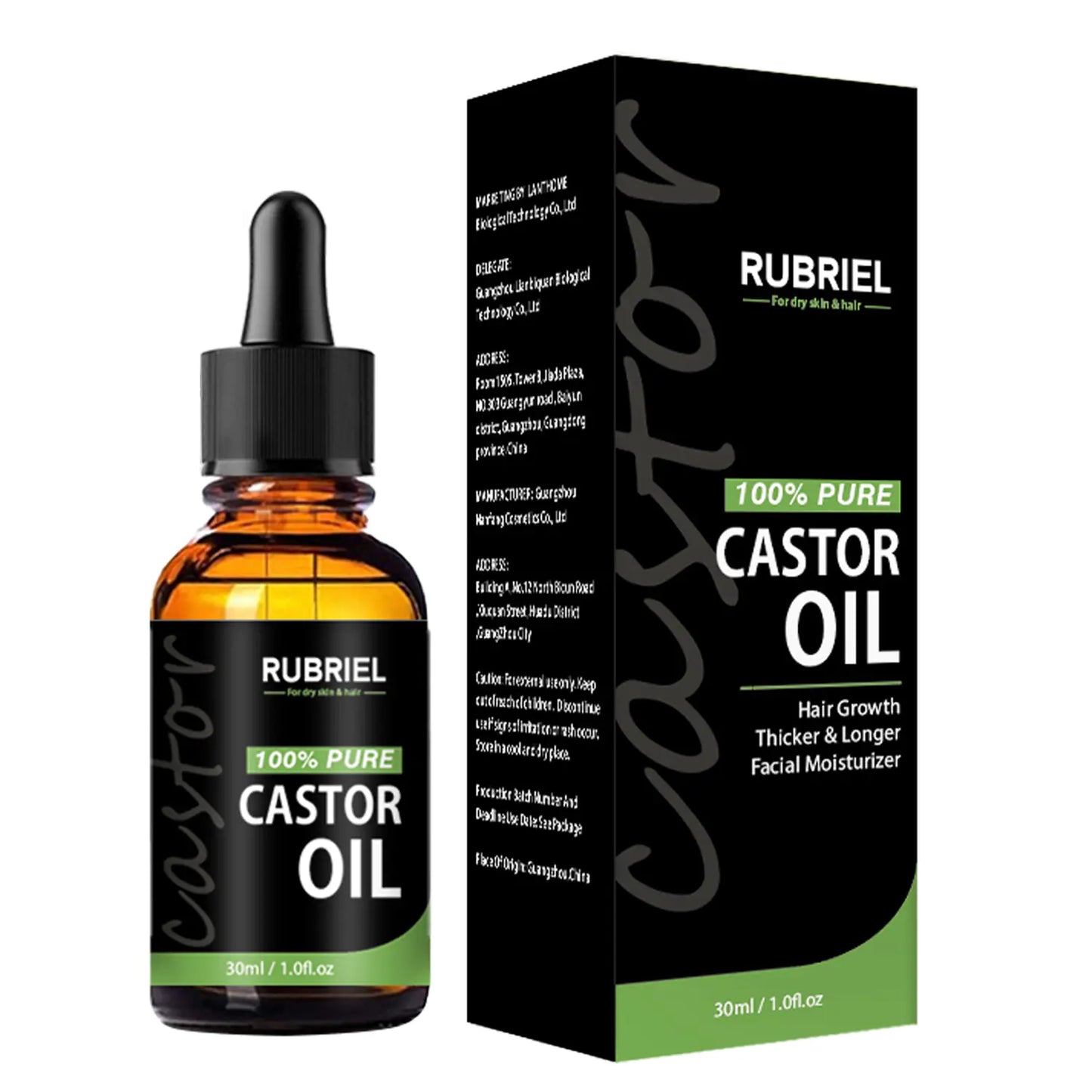 RUBRIEL Castor Oil Mascara and Eyelash Serum