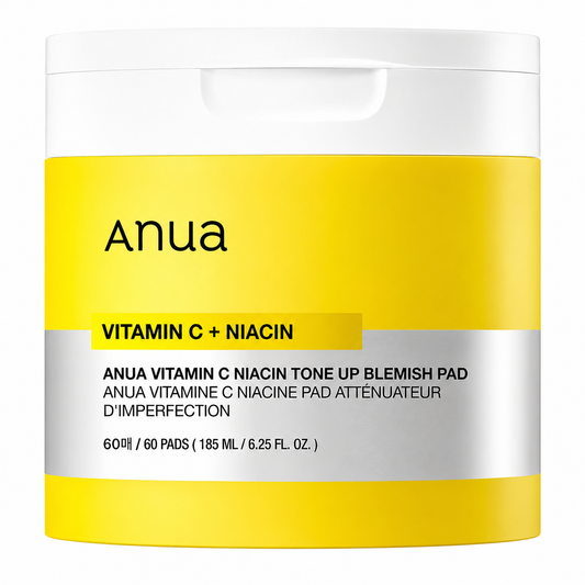Anua – Vitamin C+ Niacin Tone Up Blemish Pad – 185 ml / 60 Pads