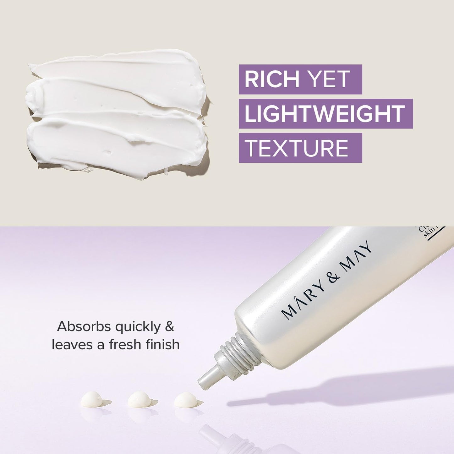 Mary & May – Tranexamic Acid + Glutathione Eye Cream 30ml