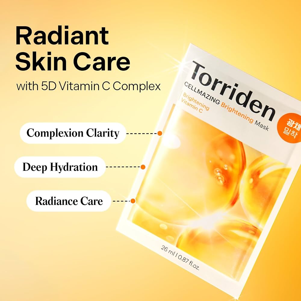 Torriden – Cellmazing Vita-C Brightening Mask – 1 Sheet