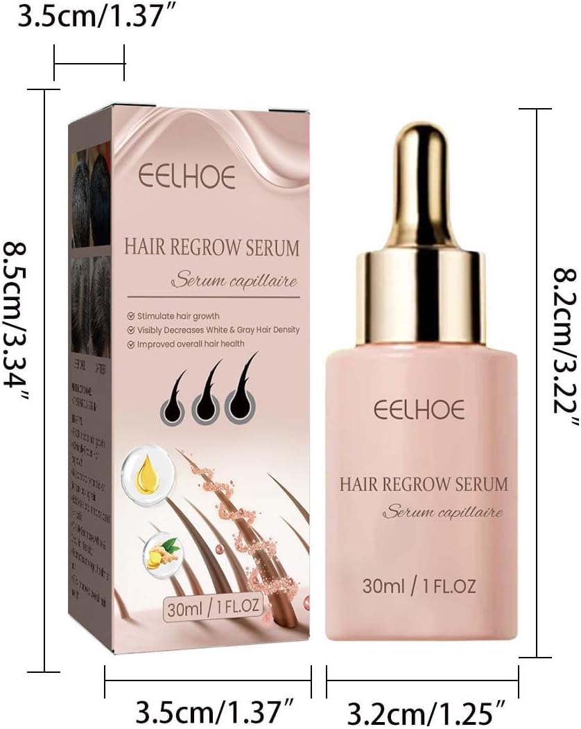 Hair Regrowth Serum for Nourishing and Strengthening
