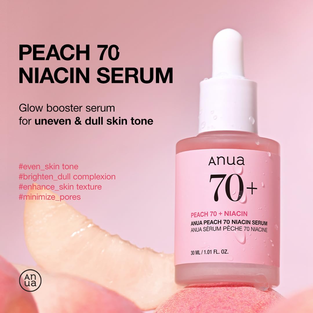 Anua – Peach 70 Niacin Serum – 30 ml