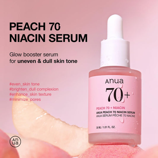 Anua – Peach 70 Niacin Serum – 30 ml