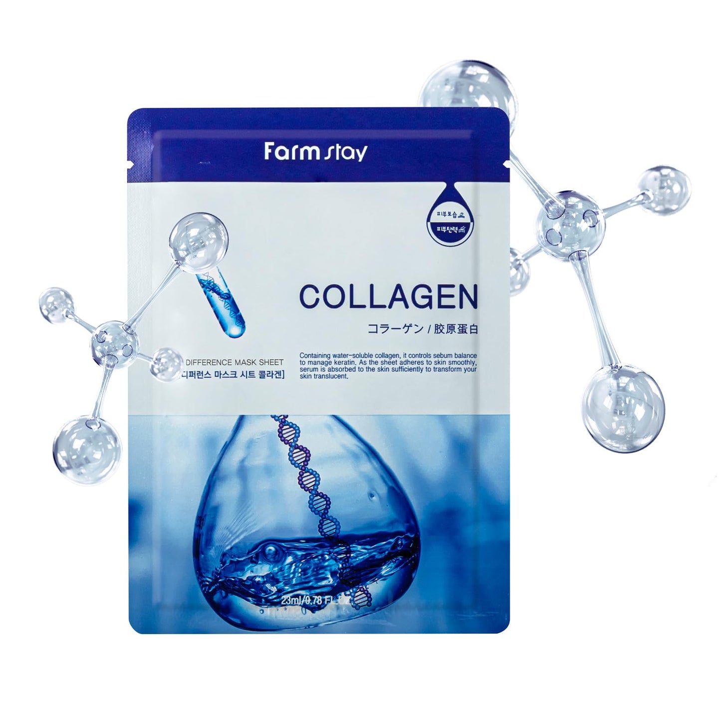 Farmstay Visible Difference Mask Pack Collagen 23 ml