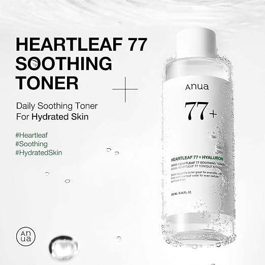 Anua Heartleaf 77 + Hyaluron Soothing Toner