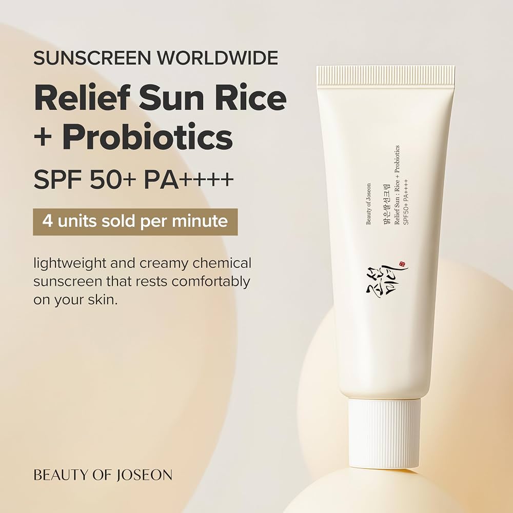 Beauty of Joseon Relief Sun: Rice + Probiotics SPF50+ PA++++  – 50 ml