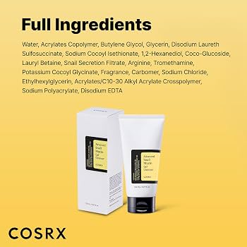 COSRX Advanced Snail Mucin Gel Cleanser 50 ml