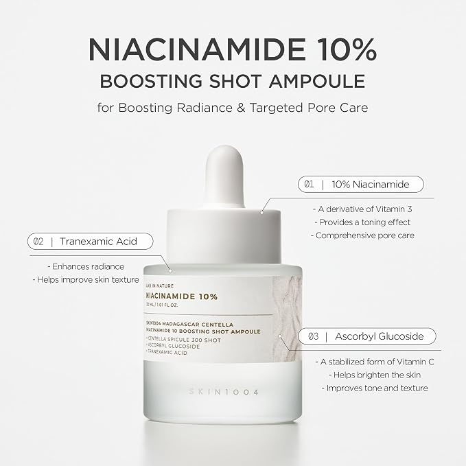 SKIN1004 Madagascar Centella Niacinamide 10 Boosting Shot Ampoule Mini