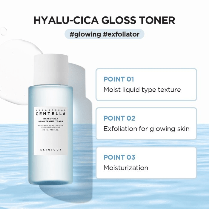 SKIN1004 – Madagascar Centella Hyalu-Cica Brightening Toner 210ml