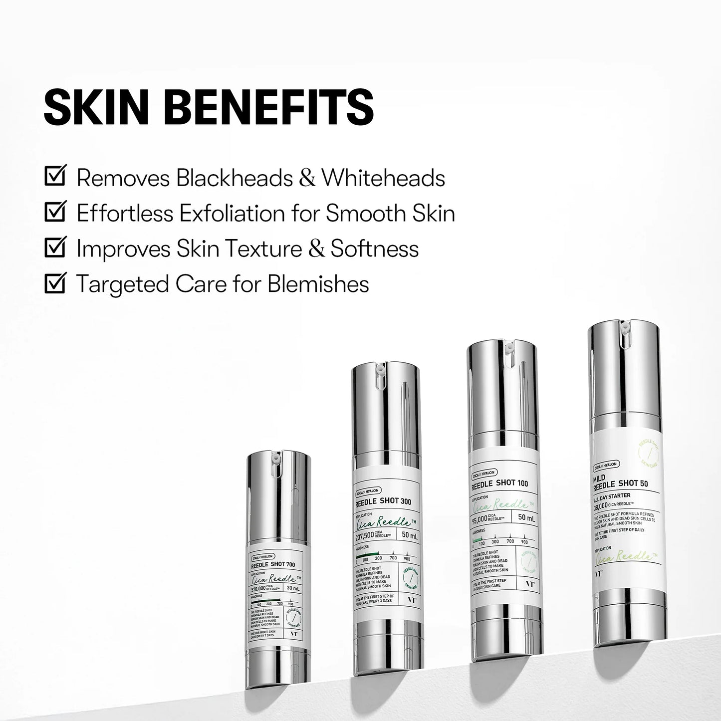 VT Cosmetics – Reedle Shot 100 Revitalizing Serum, 50ml