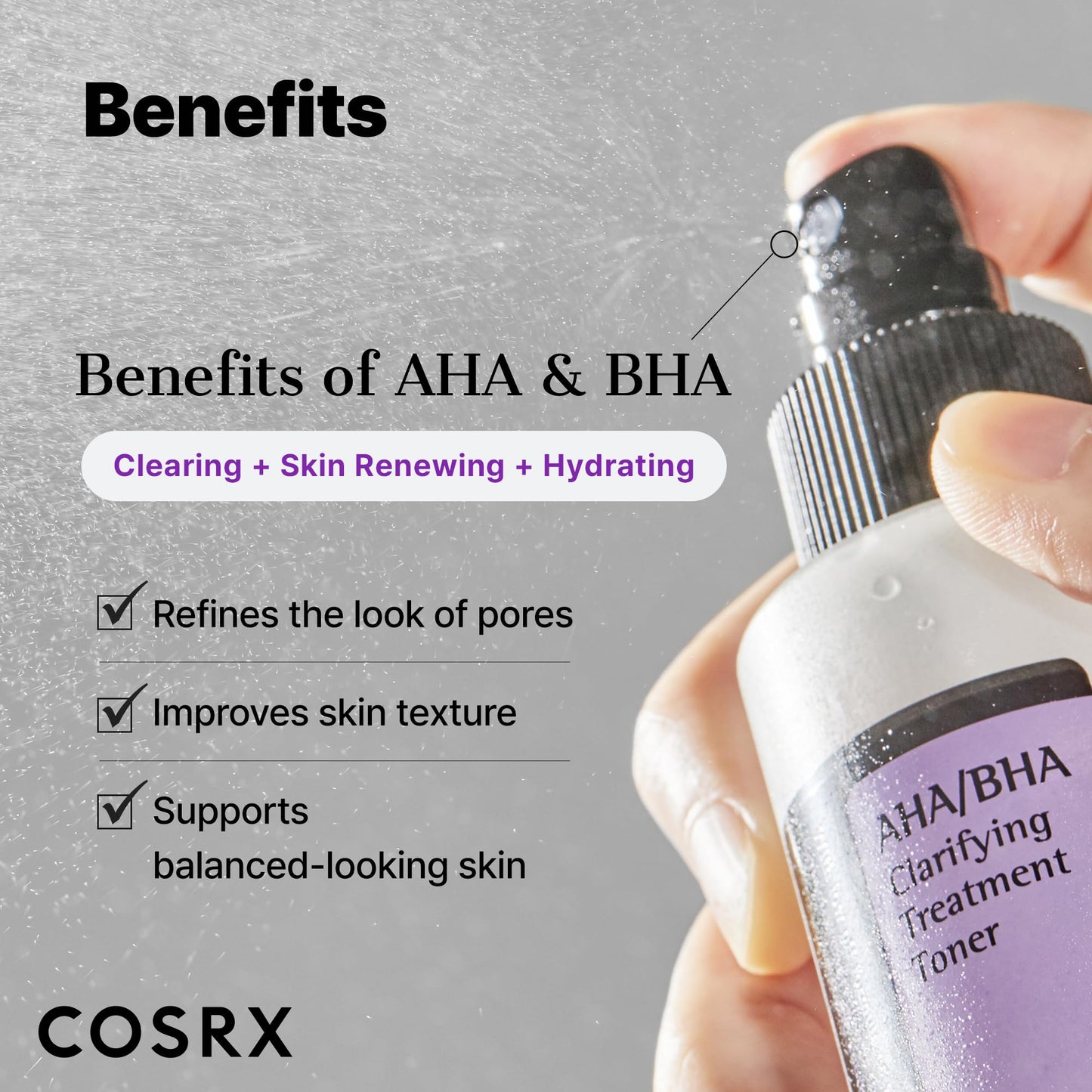 COSRX – AHA/BHA Clarifying Treatment Toner 150ml