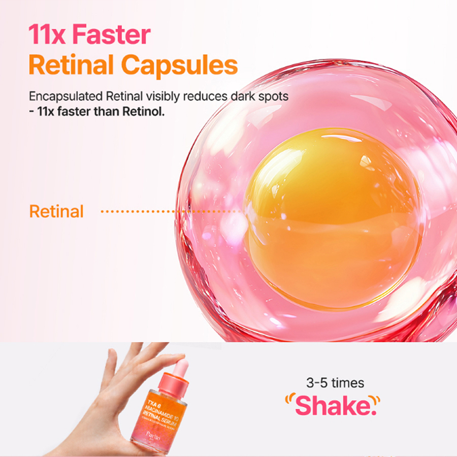 PURITO TXA 6 Niacinamide 10 Retinal Serum 30 ml