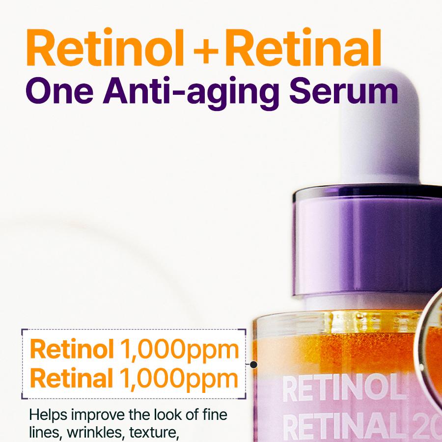 PURITO Retinol Retinal 2000 NAD+ Serum 30 ml