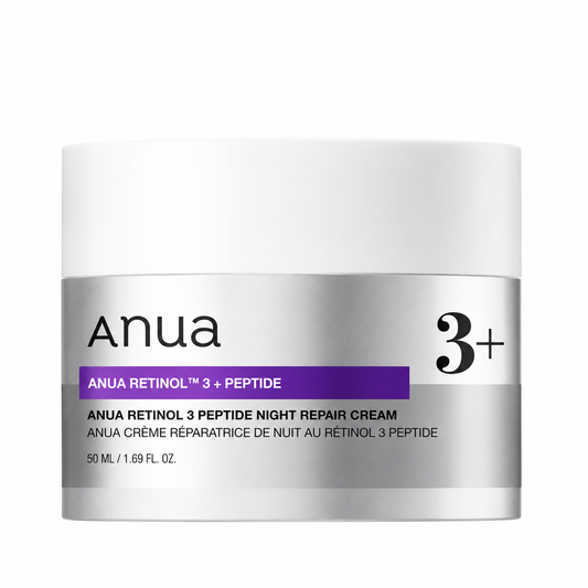 Anua – Retinol 3 Peptide Night Repair Cream – 50 g