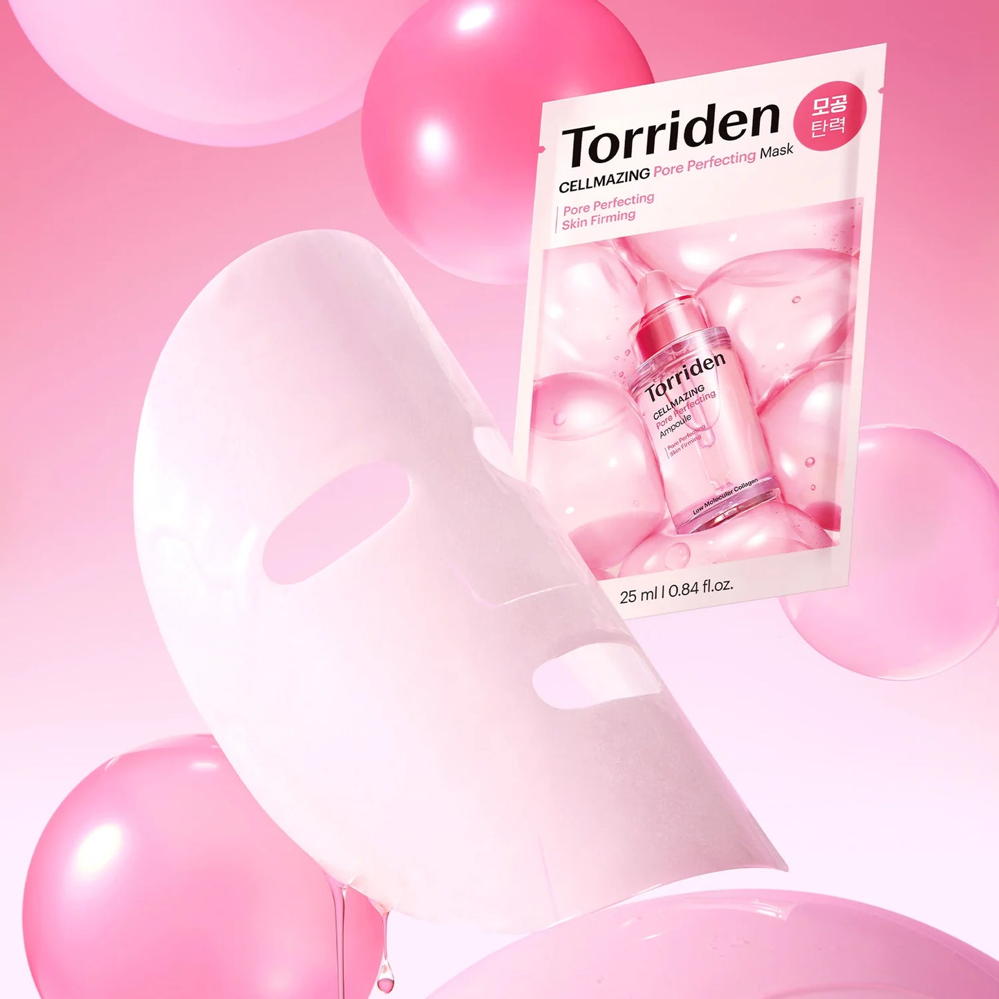 Torriden – Cellmazing Low Molecular Collagen Pore Perfecting Mask – 1 Sheet