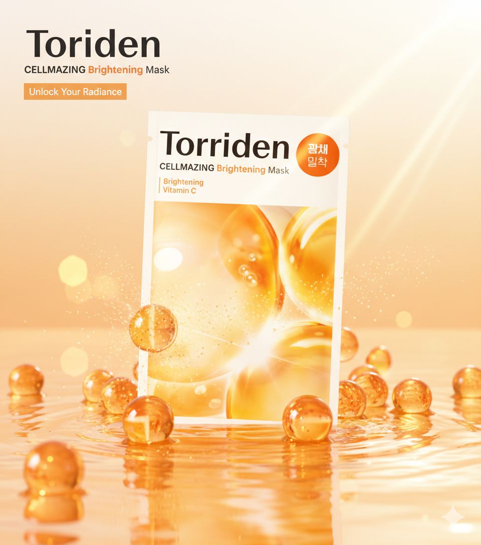 Torriden – Cellmazing Vita-C Brightening Mask – 1 Sheet