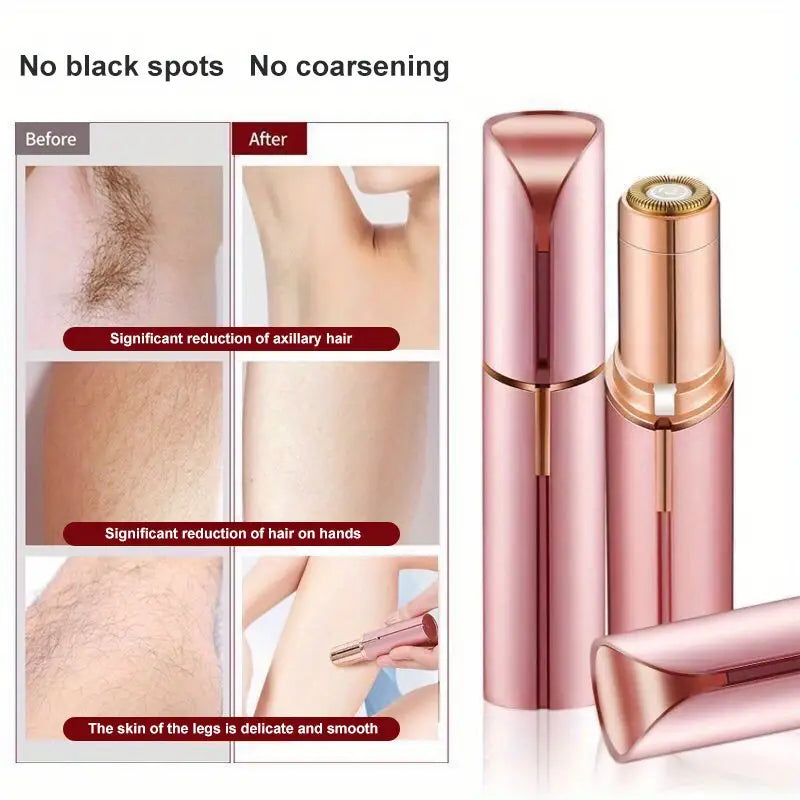 Facial Hair Removal Device for Women - Battery-Powered