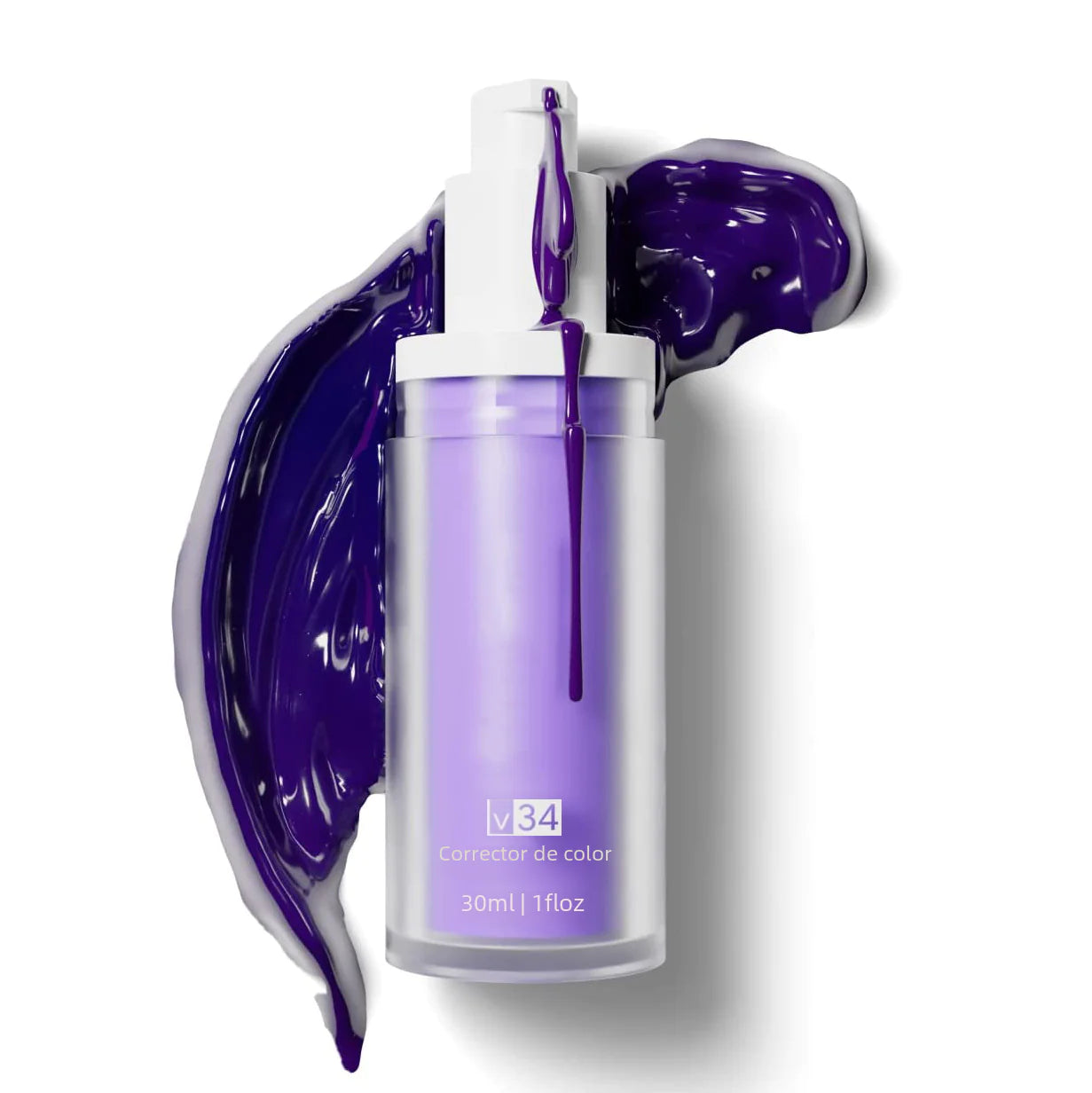 V34 Purple Toothpaste for Whitening and Stain Removal