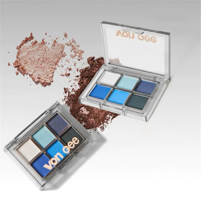 Six-Color Matte and Pearl Eyeshadow Palette