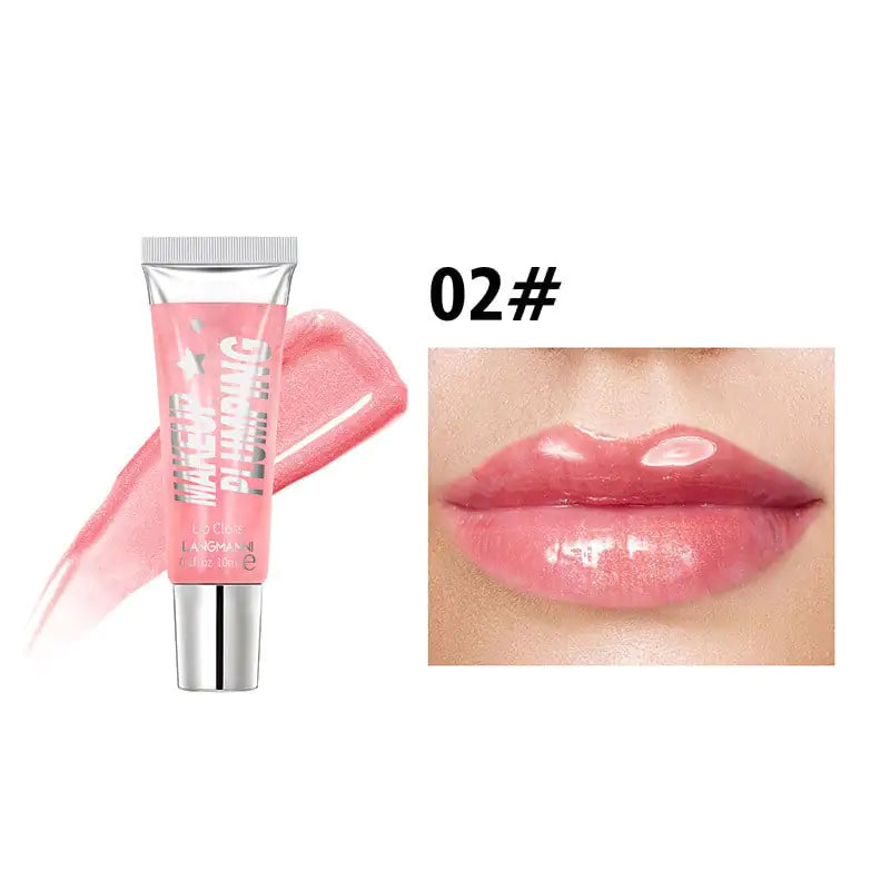 Transparent Lip Gloss for Plumping and Moisturizing