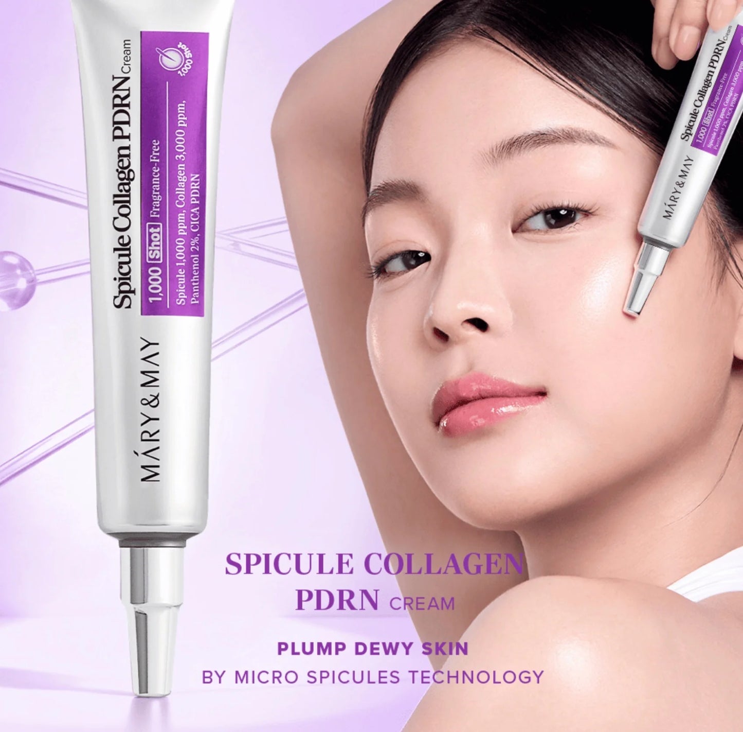 Mary & May – Spicule Collagen PDRN Cream 15g