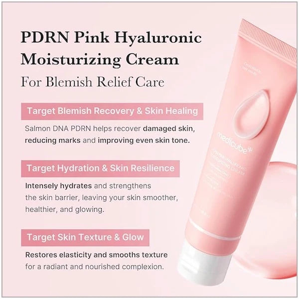 Medicube – PDRN Pink Hyaluronic Moisturizing Cream 50ml