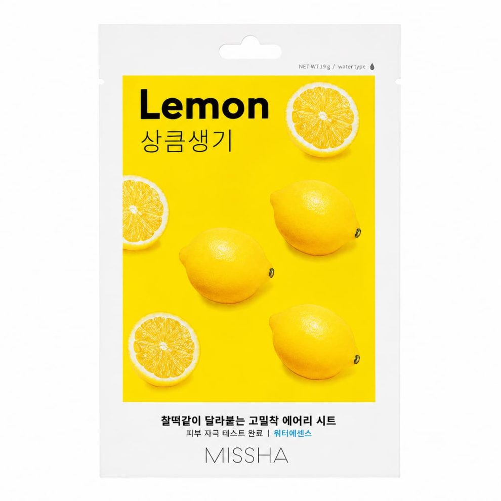 Missha Airy Fit Sheet Mask Lemon (1 sheet)
