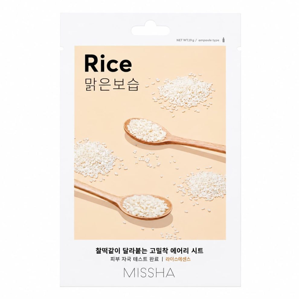 Missha Airy Fit Sheet Mask Rice (1 sheet)