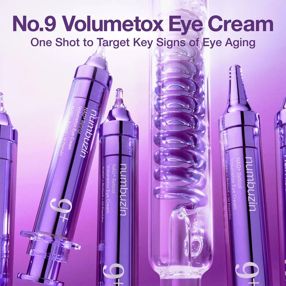 Numbuzin No.9 NAD+ Retinol Volumetox Eye Cream 10 ml