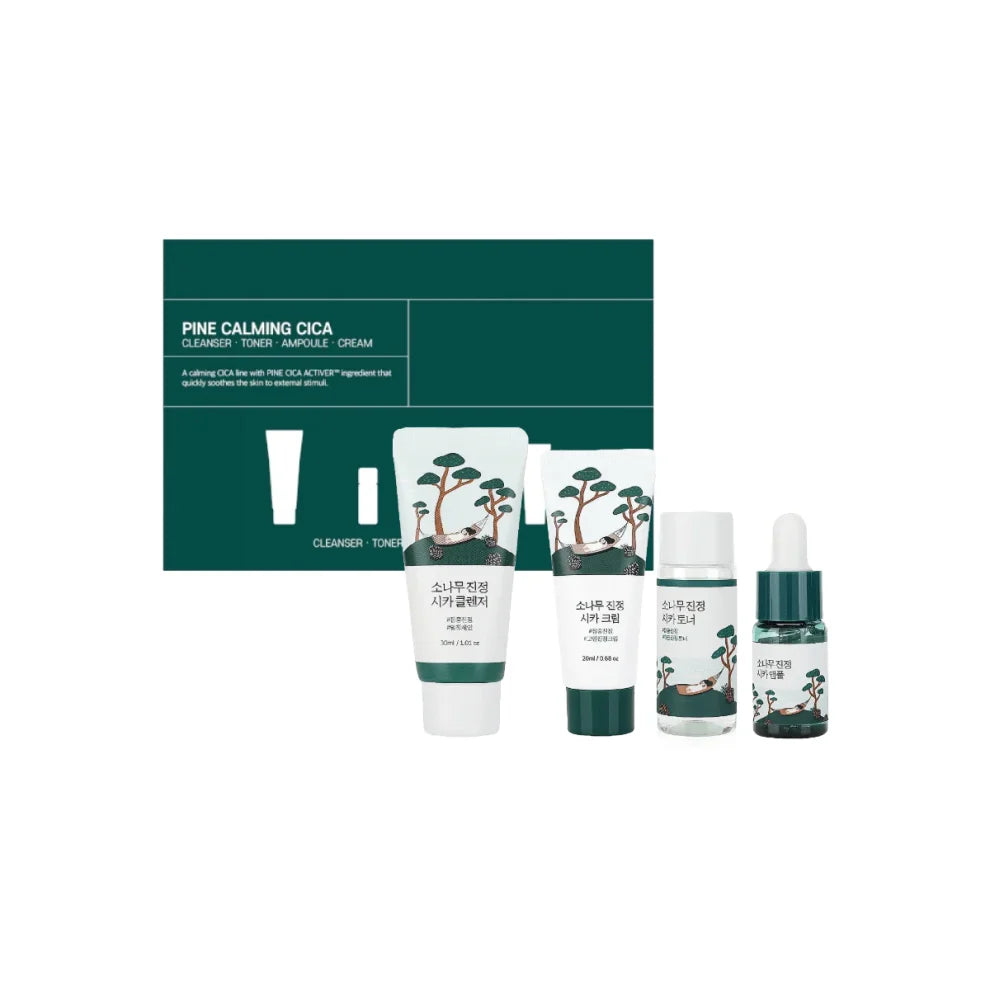 Round Lab Pine Calming Cica Trial Kit