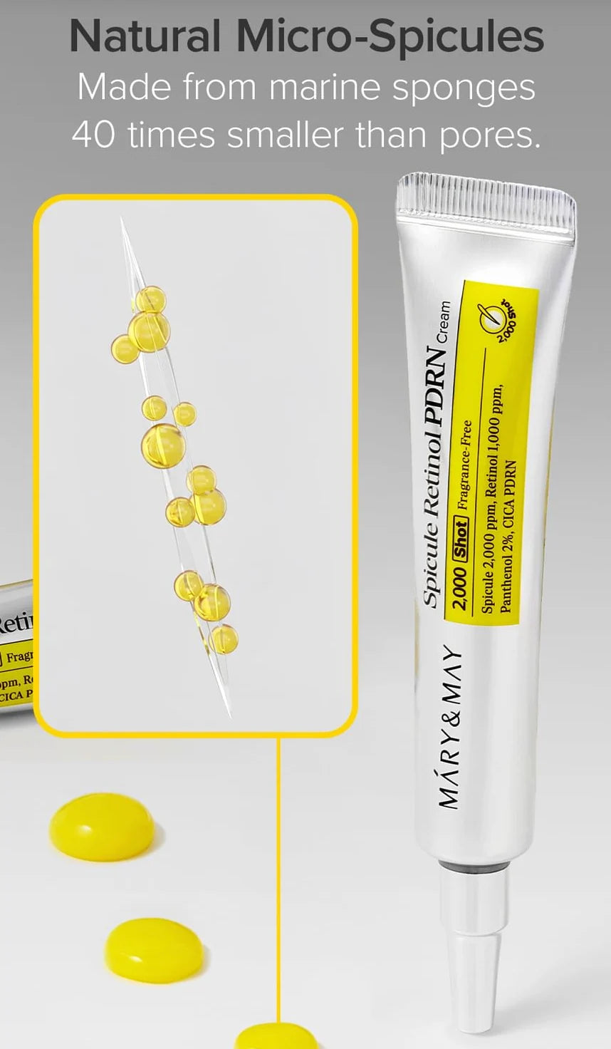 Mary & May – Spicule Retinol PDRN Cream 15g