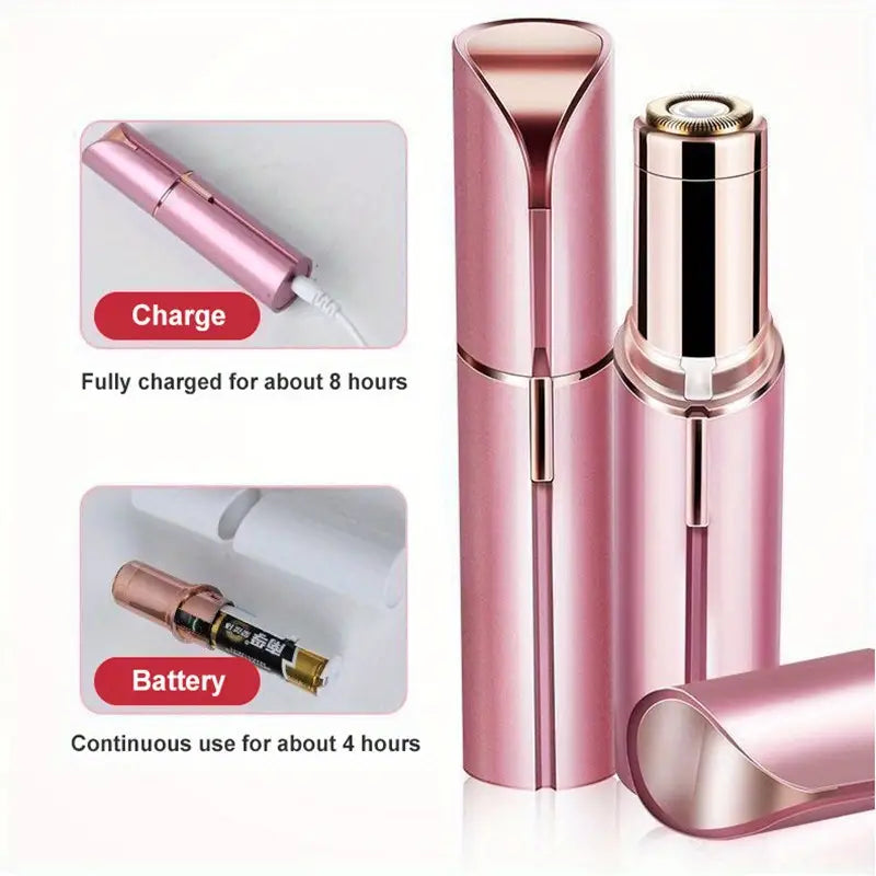 Facial Hair Removal Device for Women - Battery-Powered