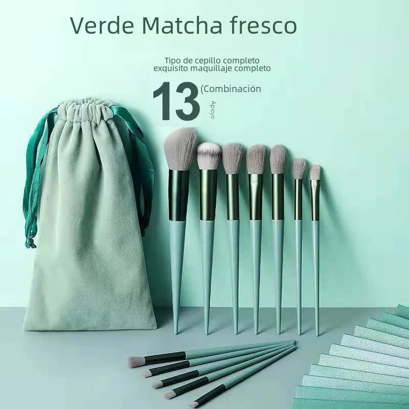 13-Piece Soft Makeup Brush Set for Beauty