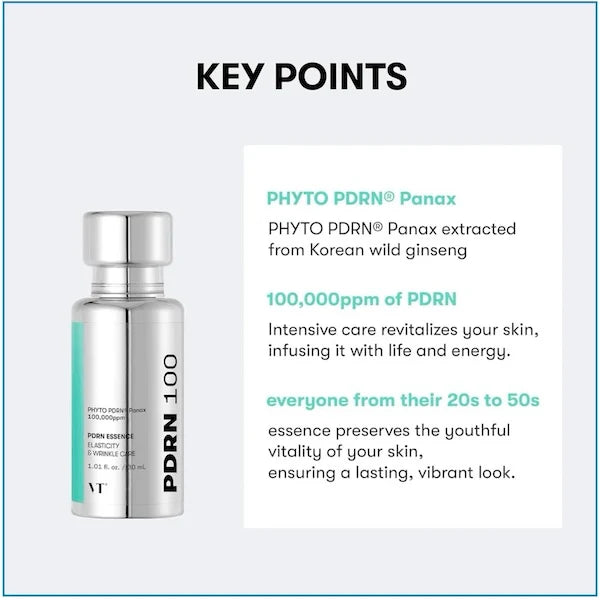 VT Cosmetics PDRN 100 Essence – 30 ml