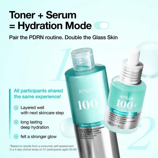 ANUA PDRN 100 Hyaluronic Acid Booster Toner 250ml