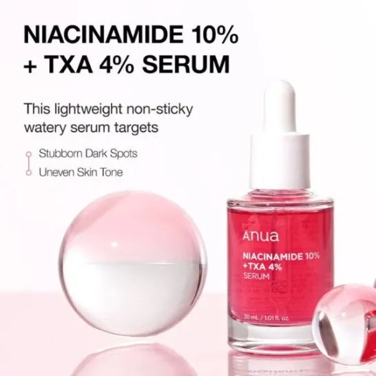 Anua Niacinamide 10% + TXA 4% Serum – 30ml