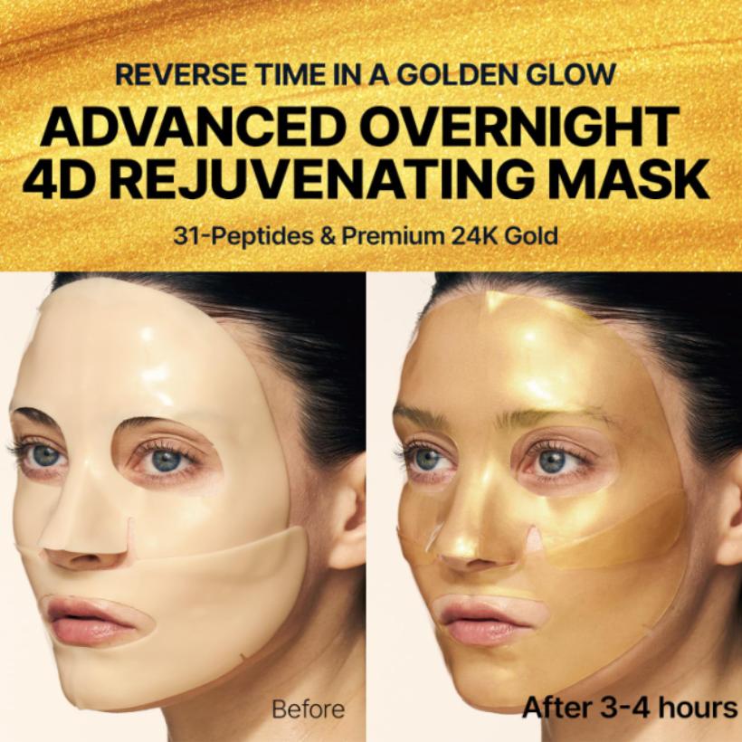 Sungboon Editor - Silk Peptide EGF Intensive Gold Mask, 1 sheet