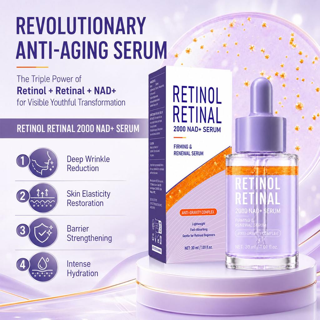 PURITO Retinol Retinal 2000 NAD+ Serum 30 ml
