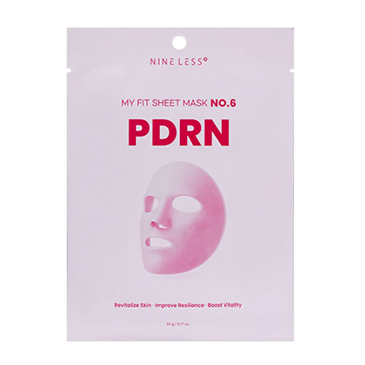 NINE LESS - My Fit Sheet Mask No.6 PDRN, 1 sheet
