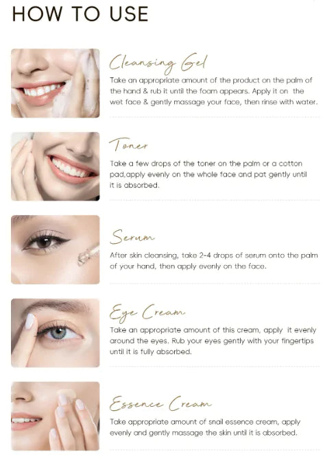 Skin Care Five-piece Set Face