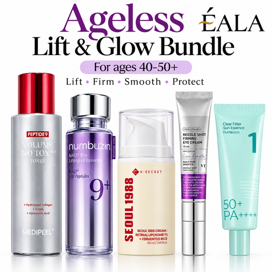 Ageless Lift & Glow Bundle  For ages 40–50+ Lift • Firm • Smooth • Protect