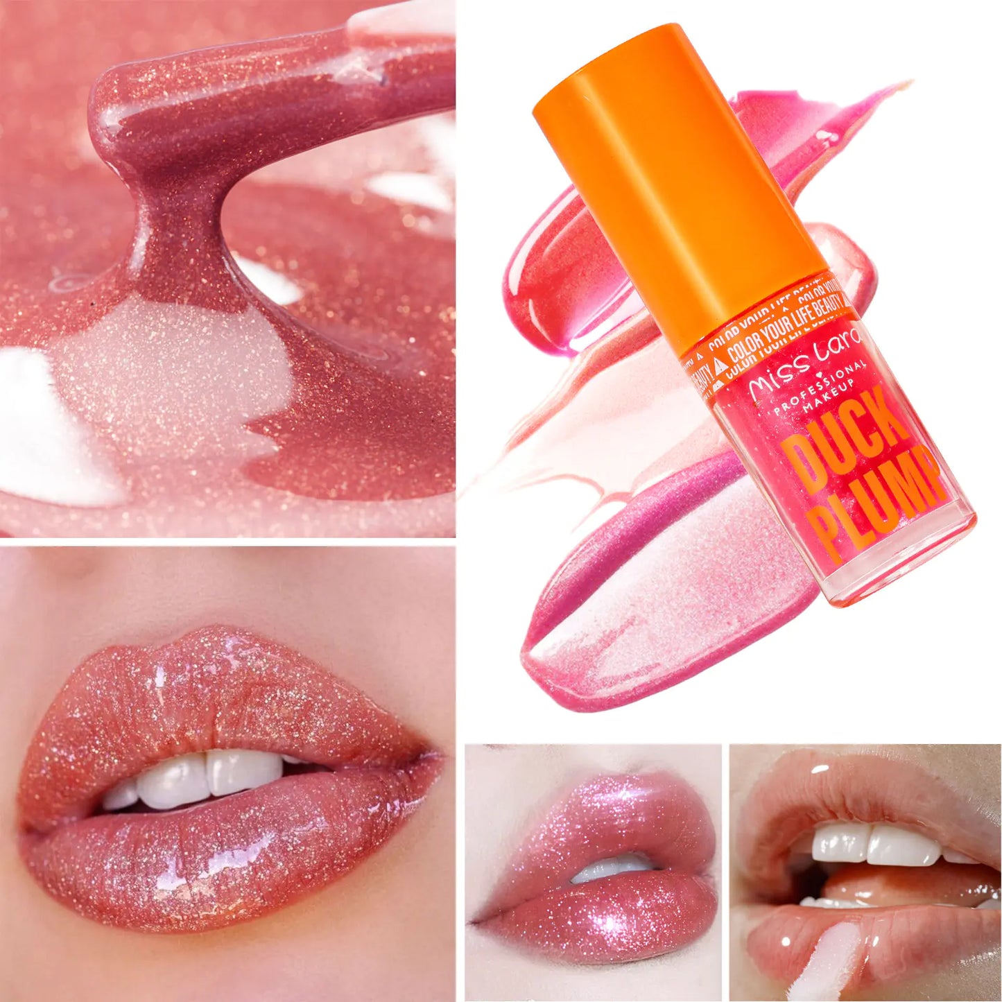 Nourishing Moisturizing Lip Gloss - Non-Sticky Formula
