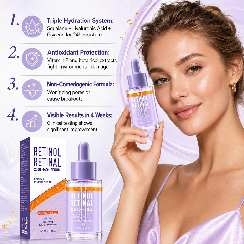 PURITO Retinol Retinal 2000 NAD+ Serum 30 ml