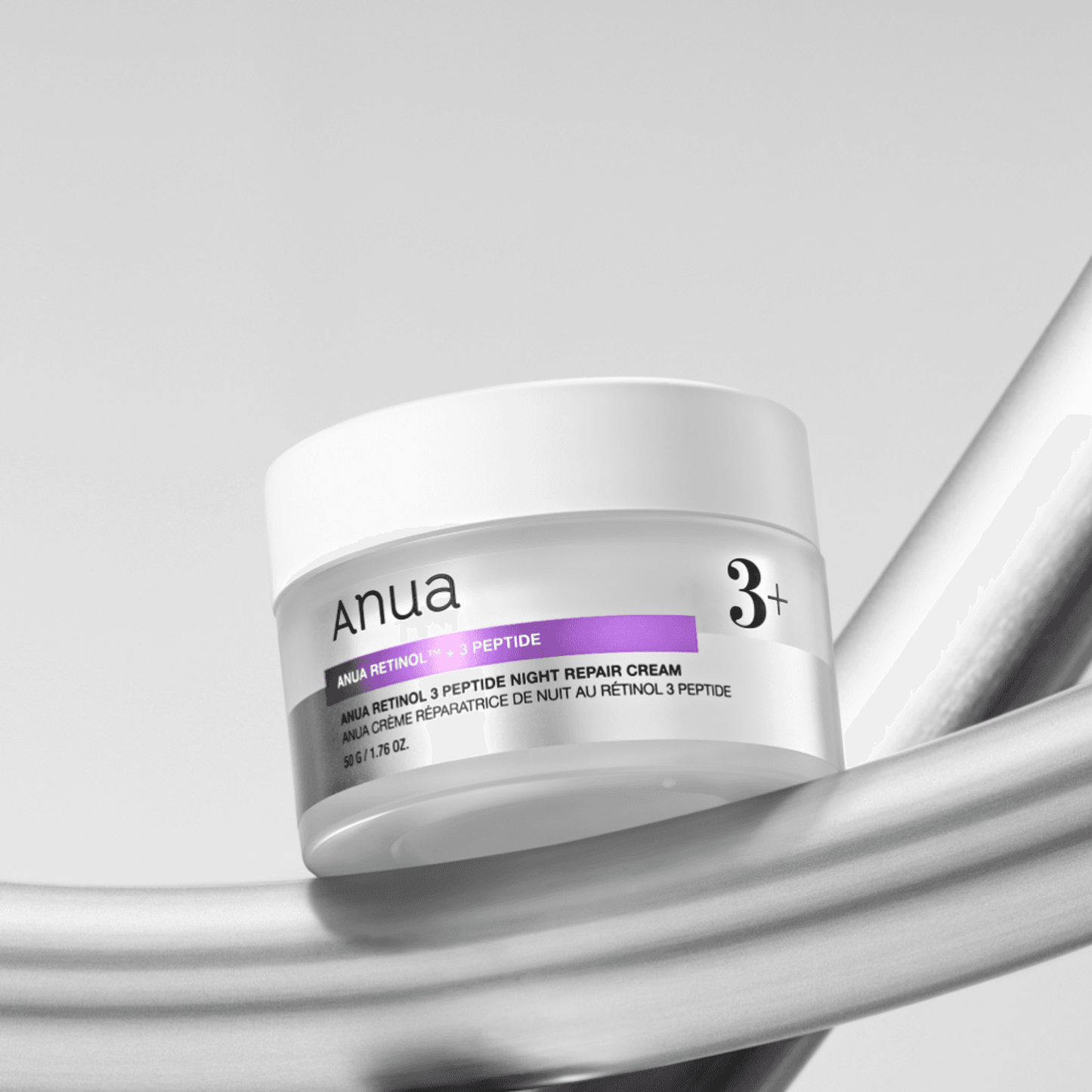 Anua – Retinol 3 Peptide Night Repair Cream – 50 g