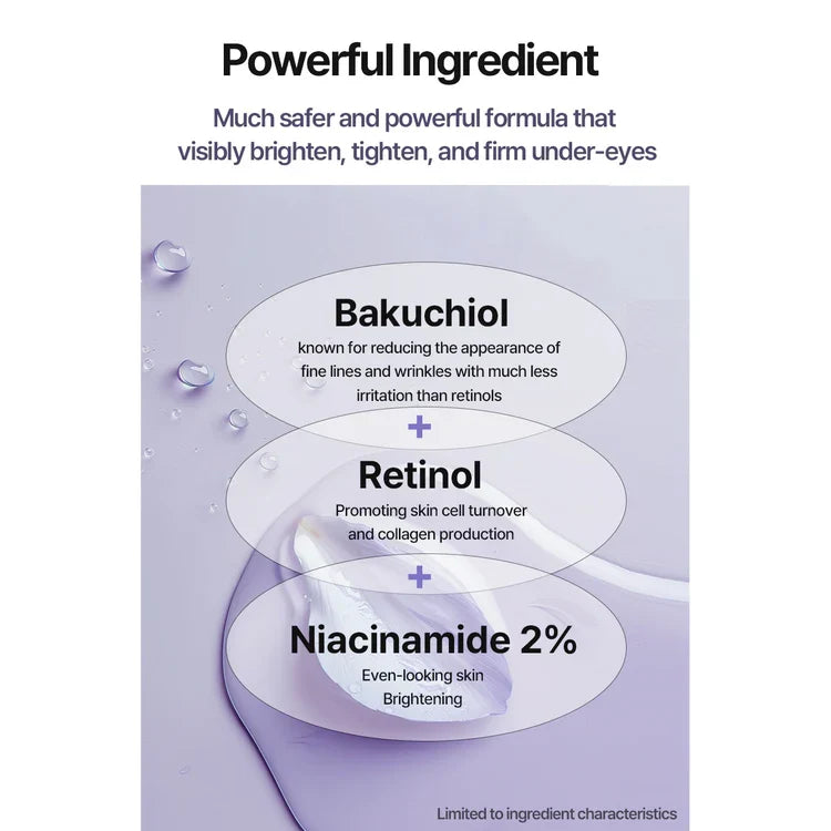 Heimish – RX Retinol Bakuchiol Hydrogel Eye Patch 60ea